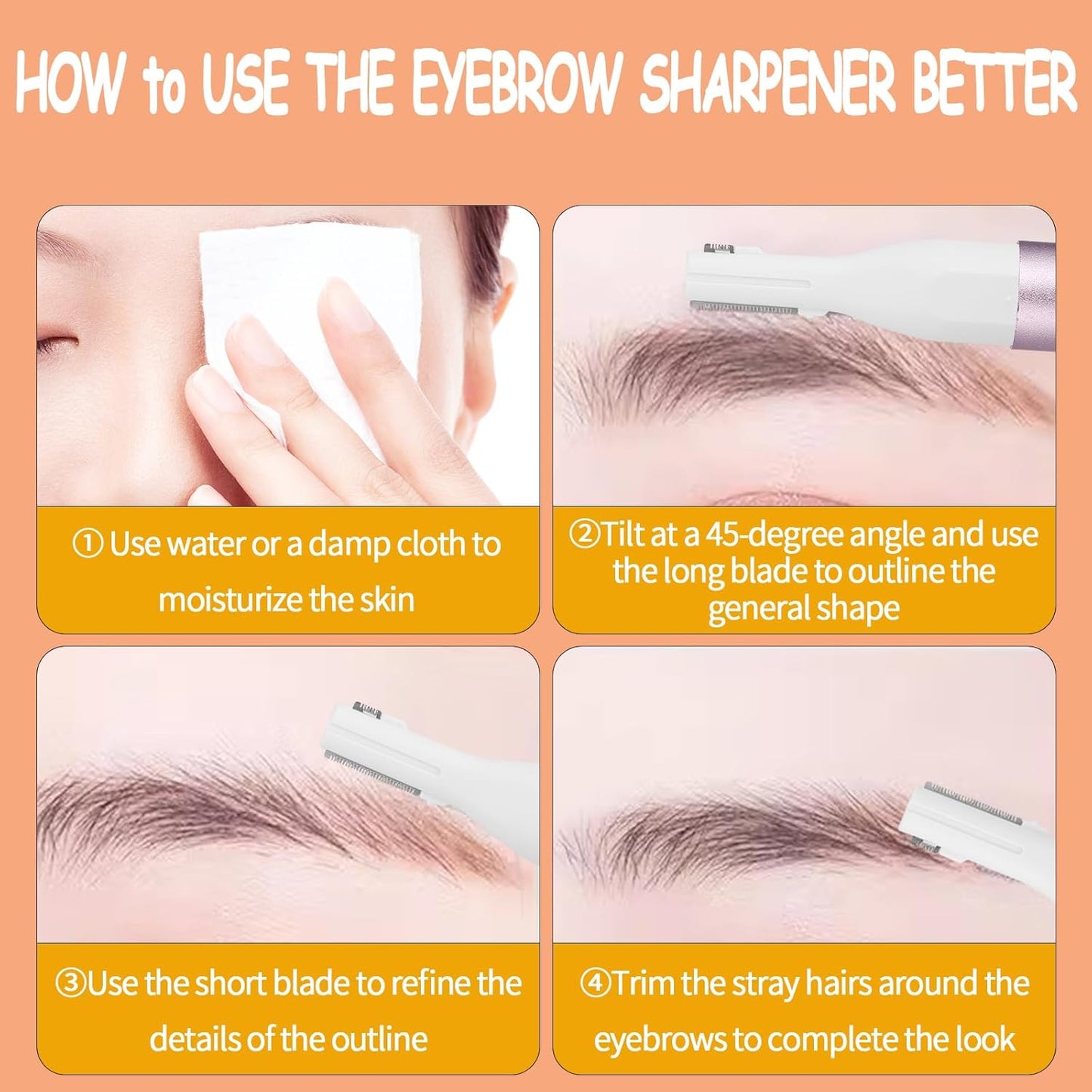 2025 Rechargeable Nose and Ear Hair Trimmer for Women Men – Painless Facial and Eyebrow Hair Remover, Dual-Edge Blades, IPX7 Waterproof, Compact and Portable Electric Clipper