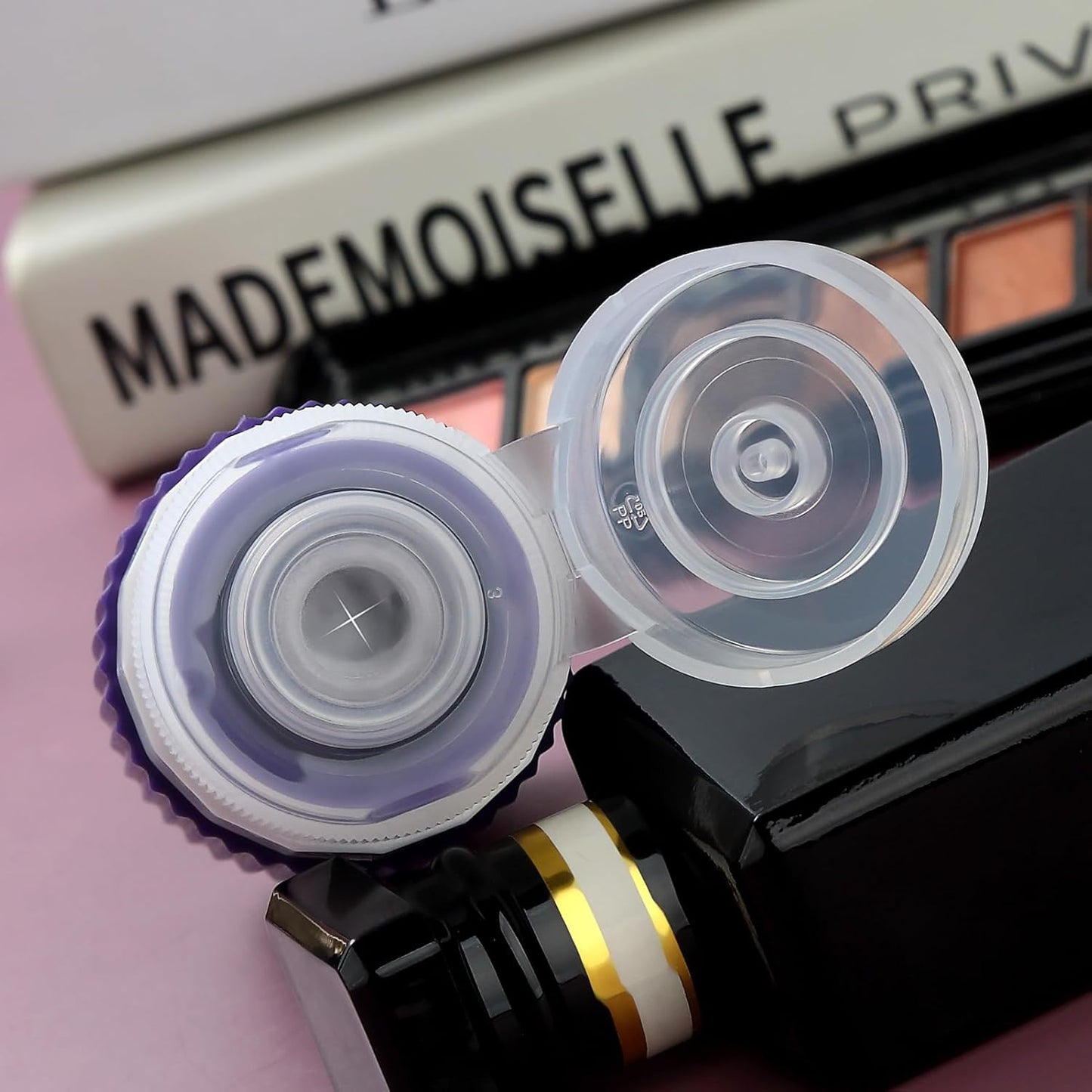 Travel Bottles for Toiletries, Tsa Approved 2oz Travel Bottles, BPA Free Leak Proof Travel Size Toiletry Containers, Refillable Travel Accessories with Toiletry Bag for Shampoo Liquid (4 Pack)