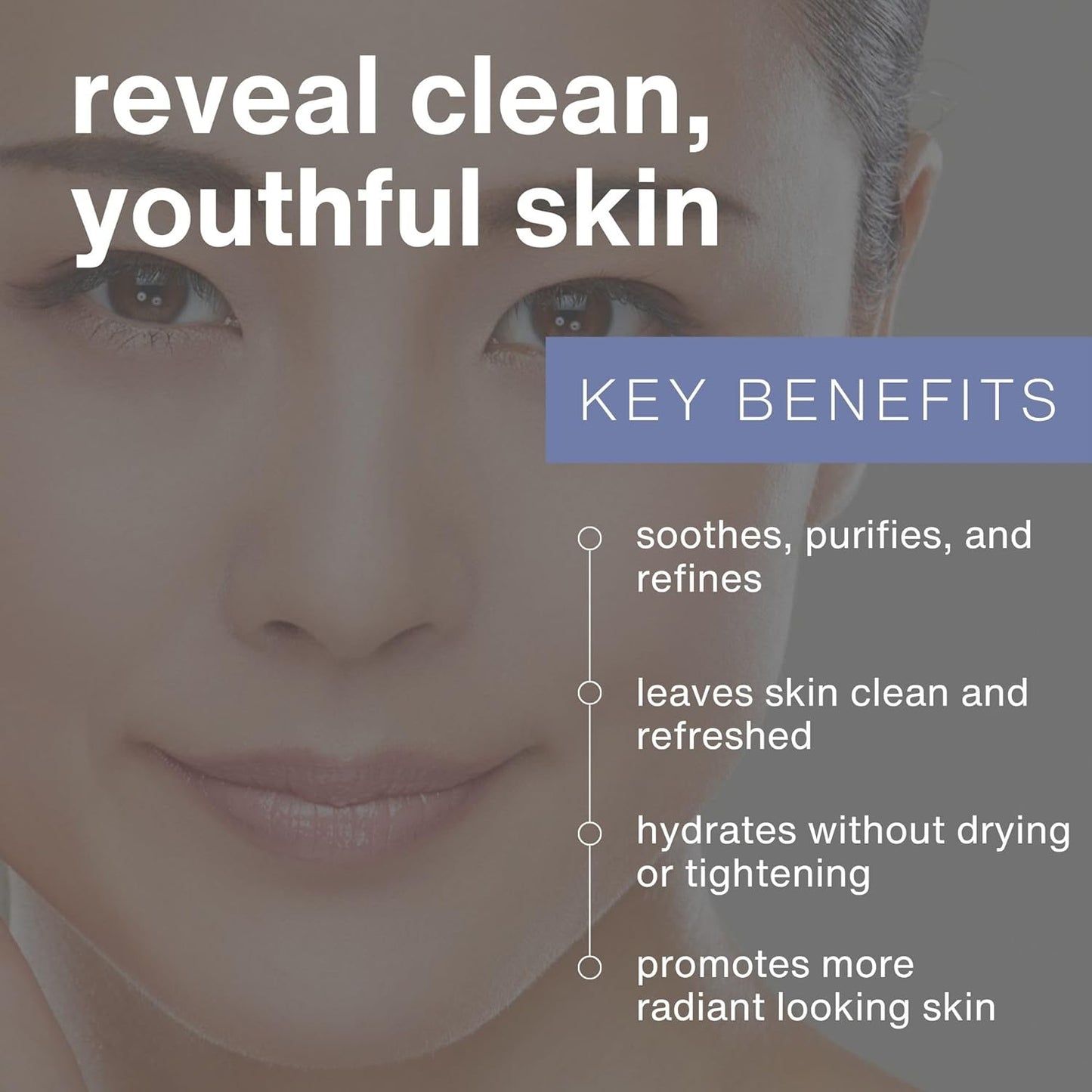 eraclea Purifying Gel Cleanser, Hydrating Skincare Face Wash with Hyaluronic Acid, Aloe & Watermelon Extract, Gentle Organic Cleanser for Dry & Sensitive Skin (4 fl oz)