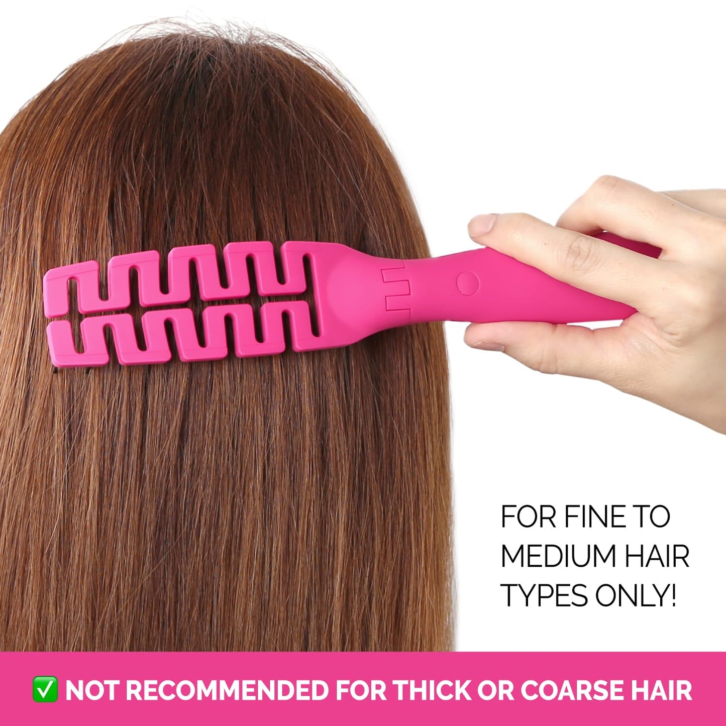 Compact Folding Hair Brush with Mirror - Detangling Comb for Adults & Kids, Portable for Travel & Storage, Wet & Dry Hair