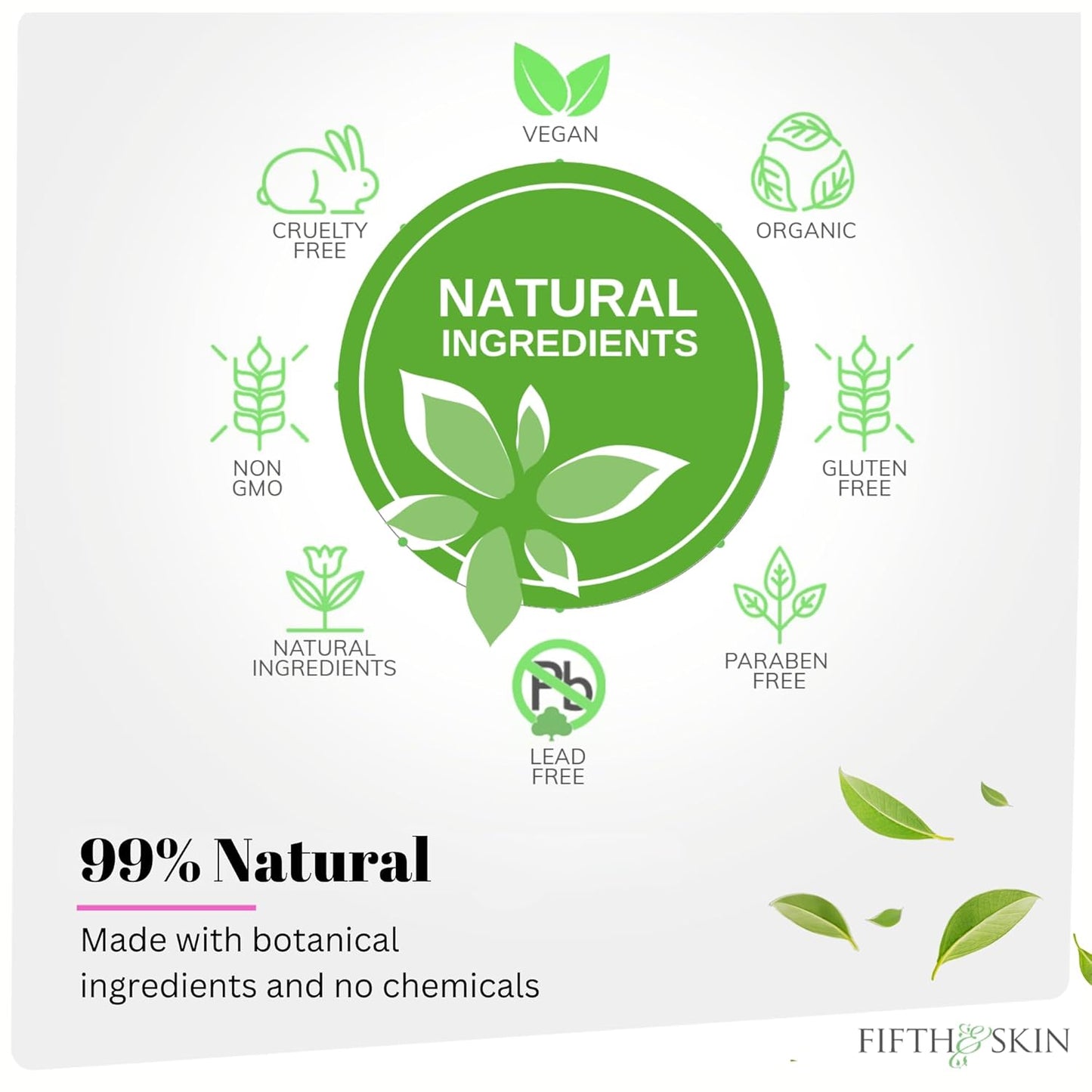 Fifth & Skin Better'n Ur Eyes Eyeliner Pencil (BLACK) – NATURAL - Hypoallergenic - Sensitive Eyes - Gluten Free - Cruelty Free - Paraben Free - Smooth Application