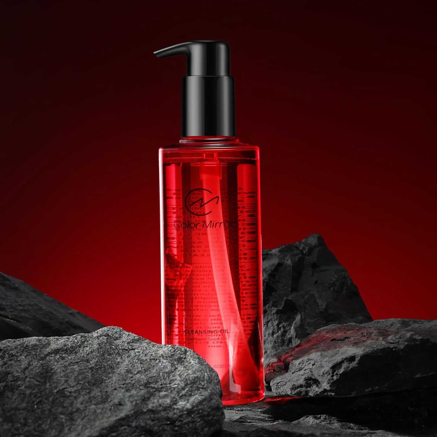 Safflower Seed Deep Cleansing Oil, Oil cleanser for face, 6.76 fl oz 200ml, Gentle Pore Control, Heavy Makeup Remover,Natural Oil Cleanser,Effective Cleansing Without Clogging Pores