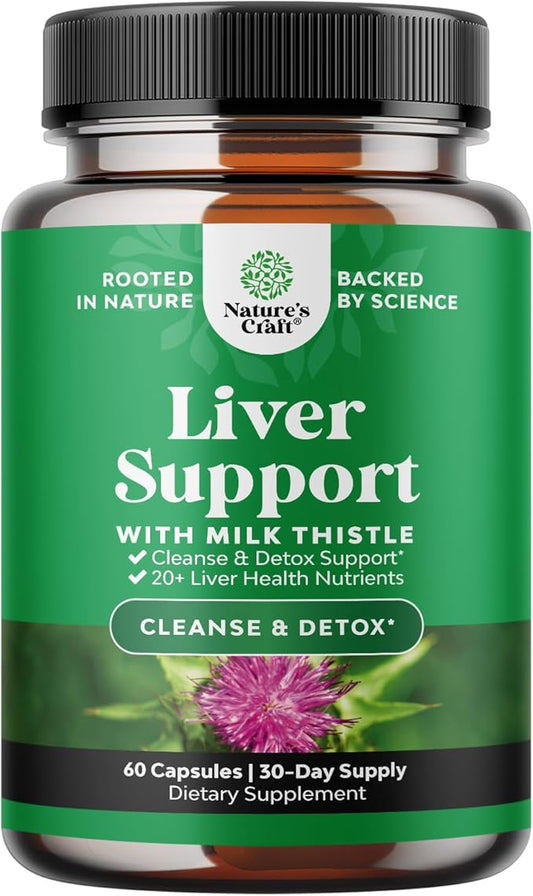 Milk Thistle Liver Support Supplement