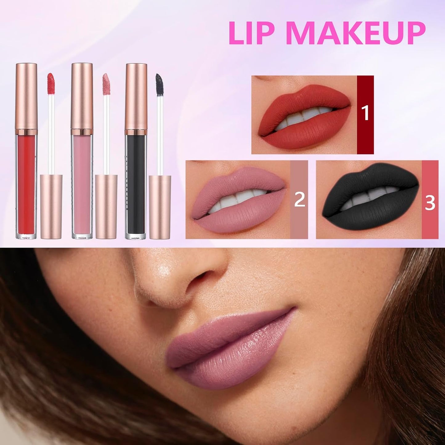 Makeup Kit Set For Teens, Make Up Gift For Women,Includes Eyeshadow Palette, Lip Gloss, Mascara, Eyeliner, Foundation, Concealer, Brushes Set (kit0162)