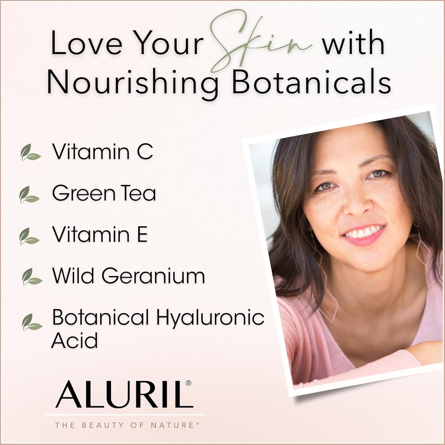 Hyaluronic Acid Serum with Vitamin C - Hydrating & Moisturizing Serum to Soothe Plump Face & Tighten Skin, Enhanced with Vitamin E to Diminish Dark Spots, Fine Lines & Signs of Aging, 1 fl oz