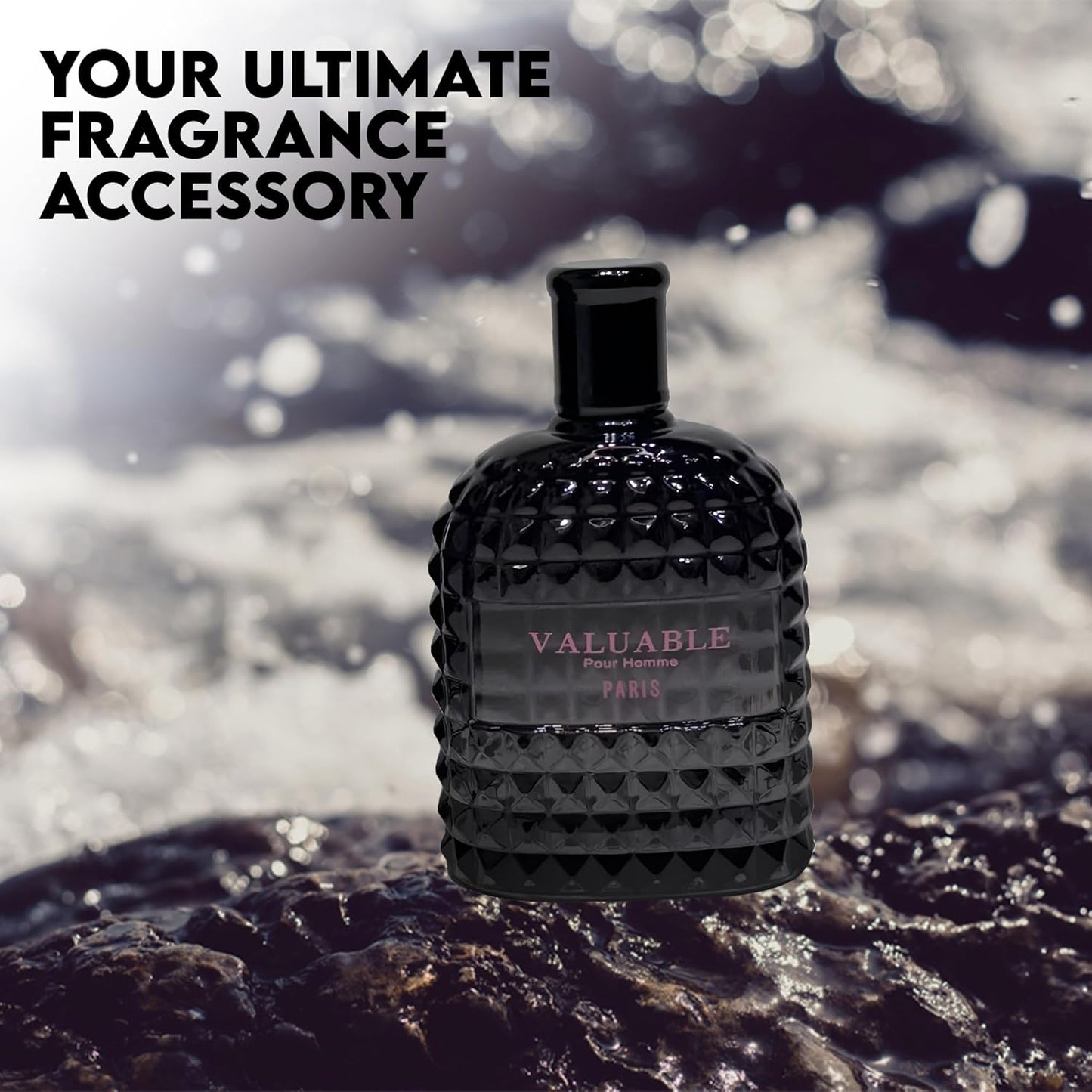 Valuable Paris Sensual Woody Cologne for Men | Long Lasting Perfume Aromatic Scent, Eau de Parfum Natural Spray Fragrance- Great Holiday Gift, 3.4 Fl Oz/100 Ml