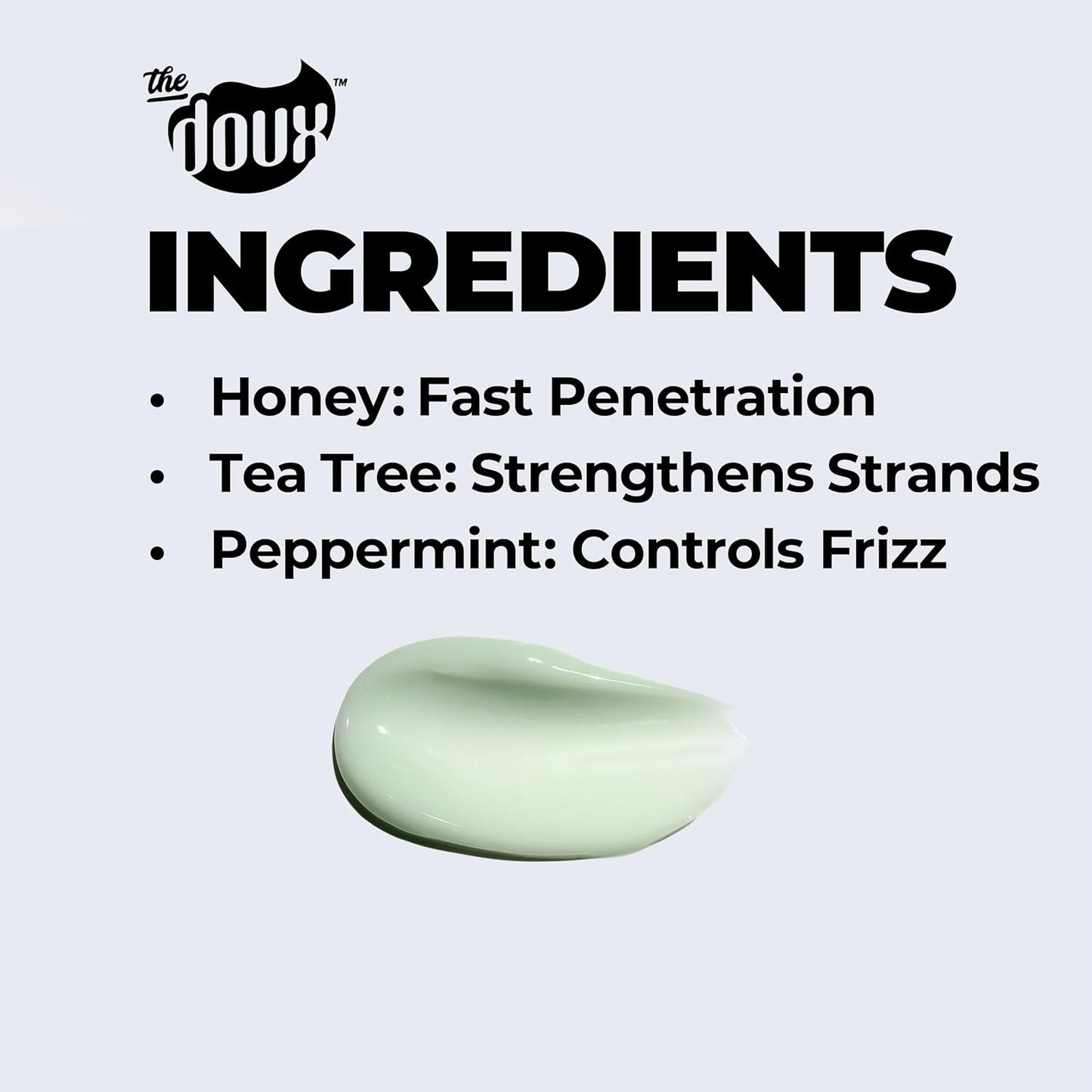 The Doux THAT’S DEEP 5-Minute Deep Conditioner for Women – Hair Treatment & Deep Conditioning Hair Mask with Tea Tree – Conditioner for Dry Hair, Frizz, & Damage Repair – Hair Moisturizer