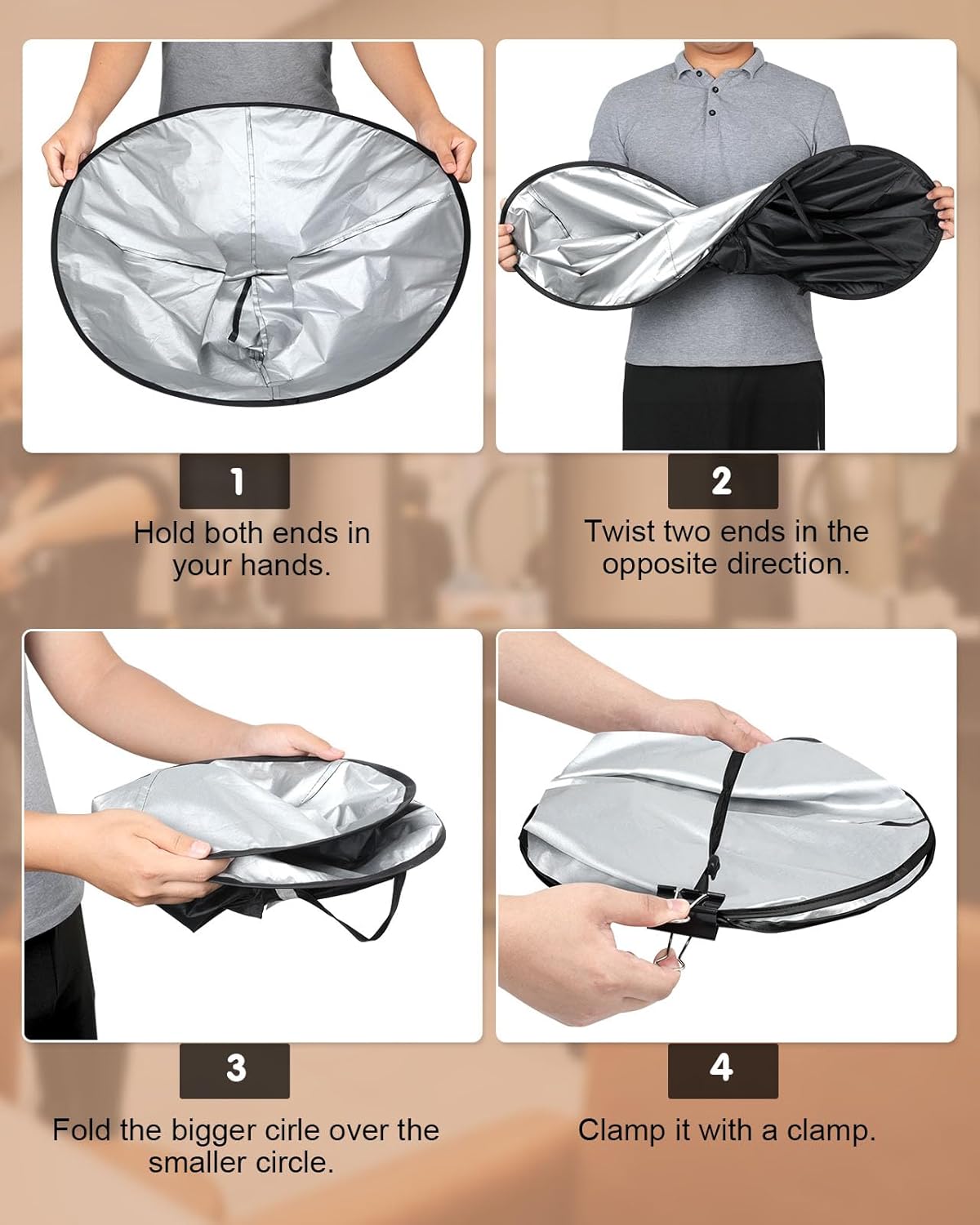 Lictin Hair Cloak Cape Black - Haircut Cape Umbrella Waterproof