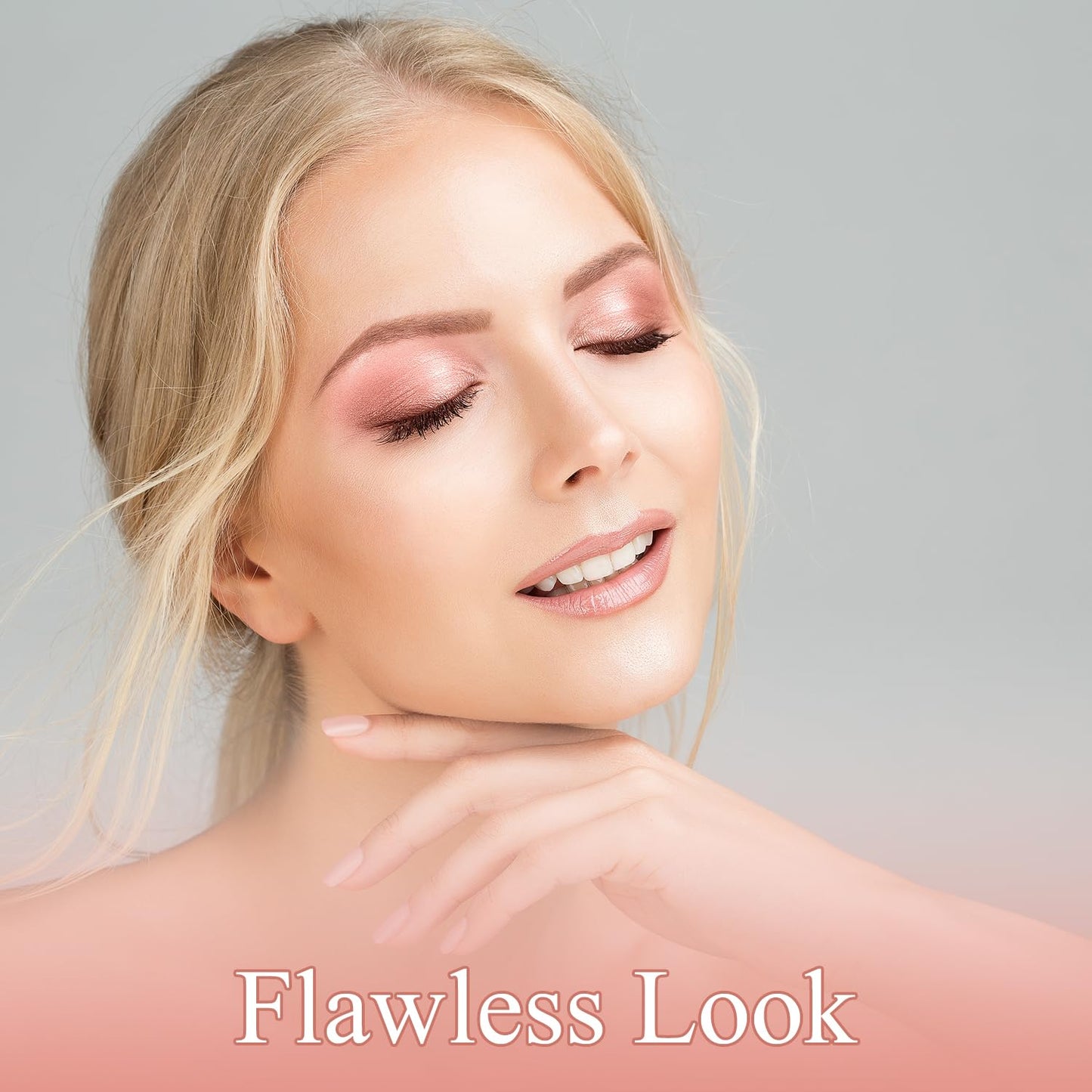 Profusion Cosmetics Beauty Box Face Collection - Compact Full Face Palette with Neutral Eyeshadows, Blush, Highlighter, Lip Gloss & 2 Application Brushes, Long Wearing, Vegan & Cruelty-Free Makeup