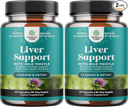 Liver Cleanse and Detox & Repair Formula 2 Pack