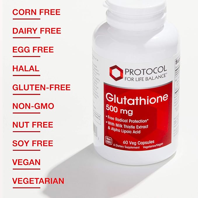 Protocol Glutathione 500mg Immune Support* 60 Veg