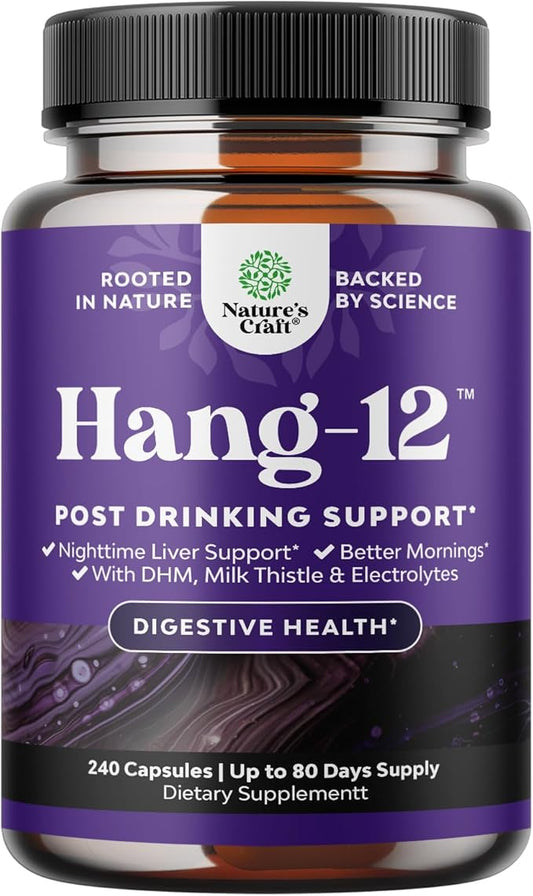 Nighttime Liver Detox & Hydration Pills (240 Capsules)