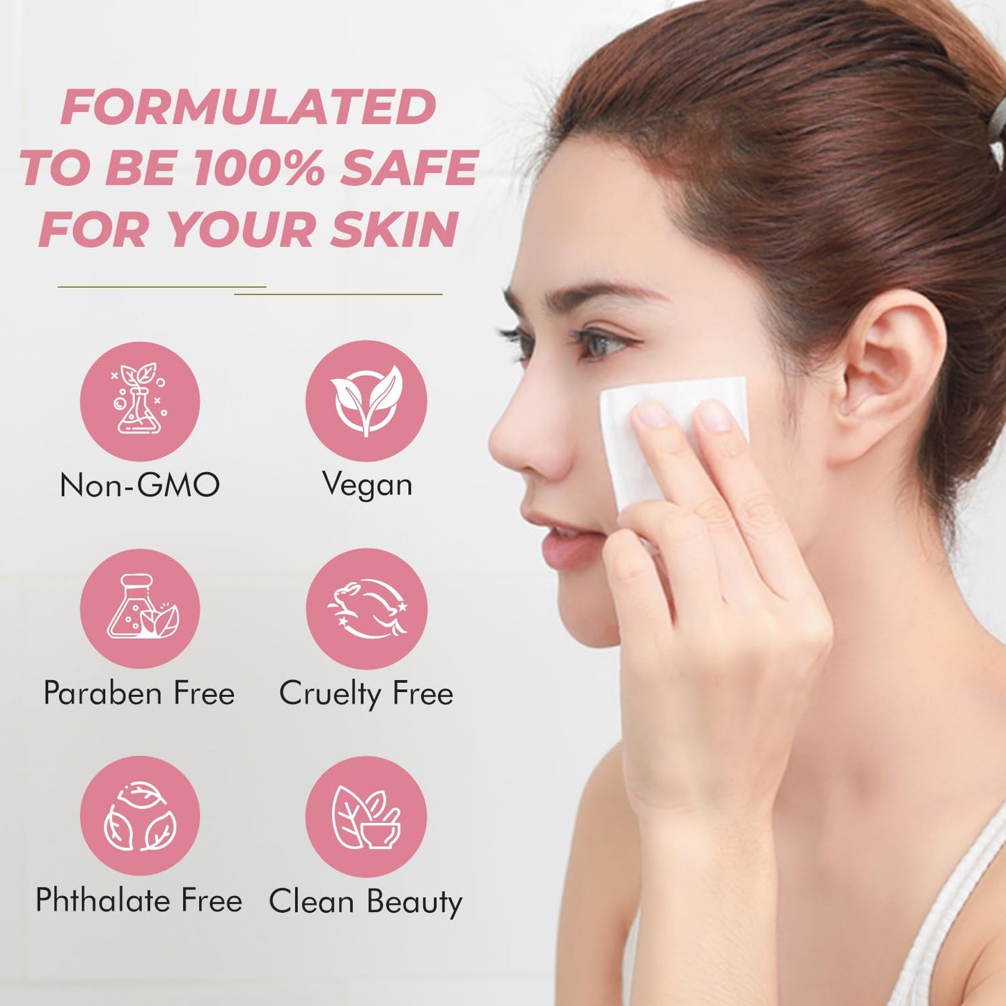 Collagen Facial Wipes - Dermatologist-Tested, Korean Skin Care, Hydrating & Firming Face Wipes for Cleansing & Refreshing - Gentle, Vegan, 95% Natural - 1 Pack