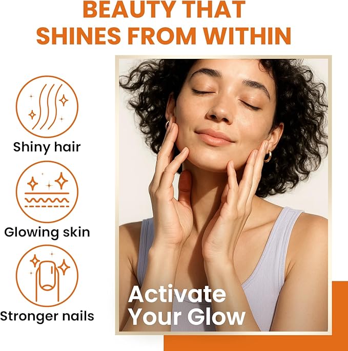 Venture Pal Biotin Gummies with Collagen & Keratin - Hair Growth Support Skin and Nail Strength Vitamins for Women & Men - Biotin 10000mcg | B-Complex | Saw Palmetto - Sugar Free, Non-GMO, 60ct