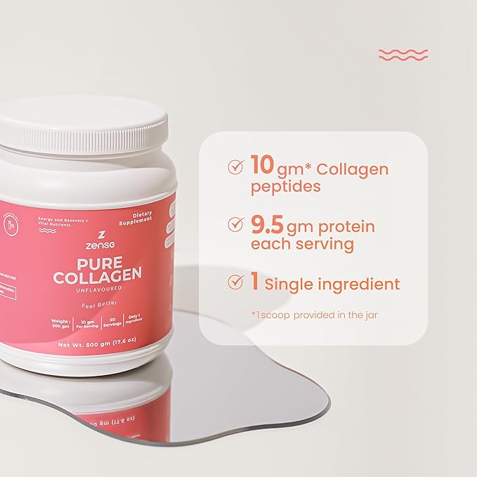 Hydrolyzed Collagen Powder for Women & Men, Organic Collagen Peptides Powder, Type I & III Bovine Collagen – High Protein, Pure Collagen Content, Additive-Free - Colágeno Hidrolizado for Women (500 g)