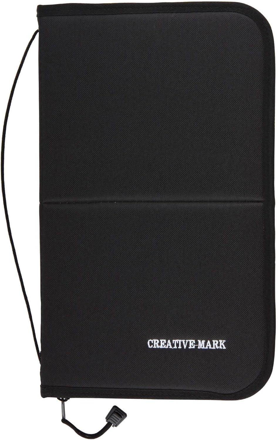 Creative Mark Folding Paint Easel & Travel Case - 13" Long - Compact Brush Holder Organizer for Long Handled Paintbrushes - Durable Paint Brush Bag for Storage - Holds up to 20 Brushes