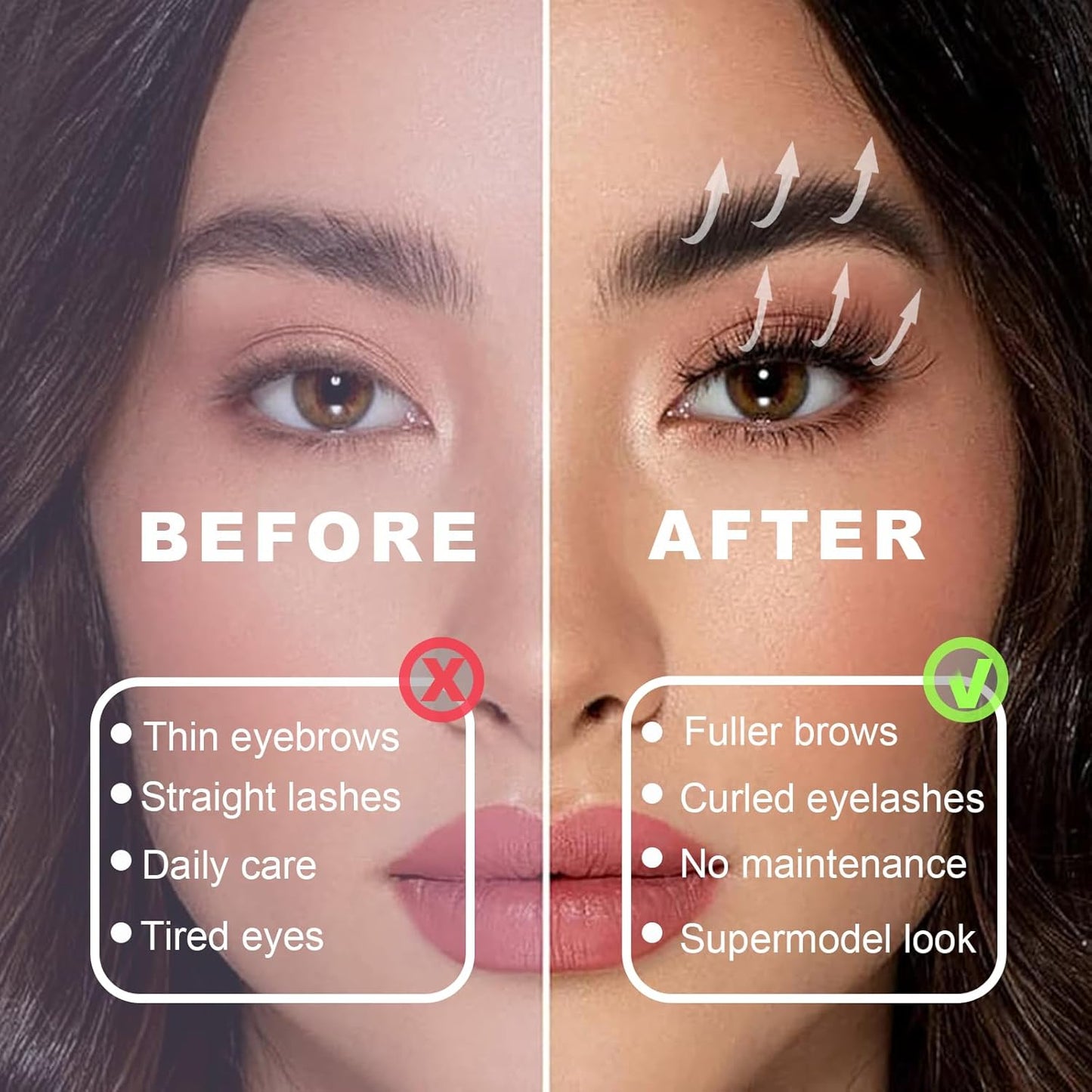 Lash Lift Kit & Brow Lamination Kit, Eyebrow Lamination & Eyelash Lift Kit, Eyelash Perm Kit, Professional Eyelash Lifting Kit, for Beginners, DIY at Home