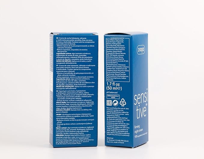 Ziaja Sensitive Skin Firming Night Cream - Face Cream