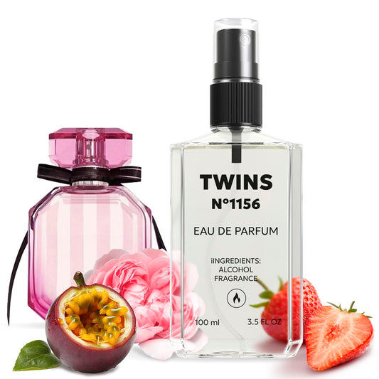 TWINS Impression of Bombshell | Perfume for Women Eau de Parfum | No.1156 | 3.4 Fl Oz / 100 ml