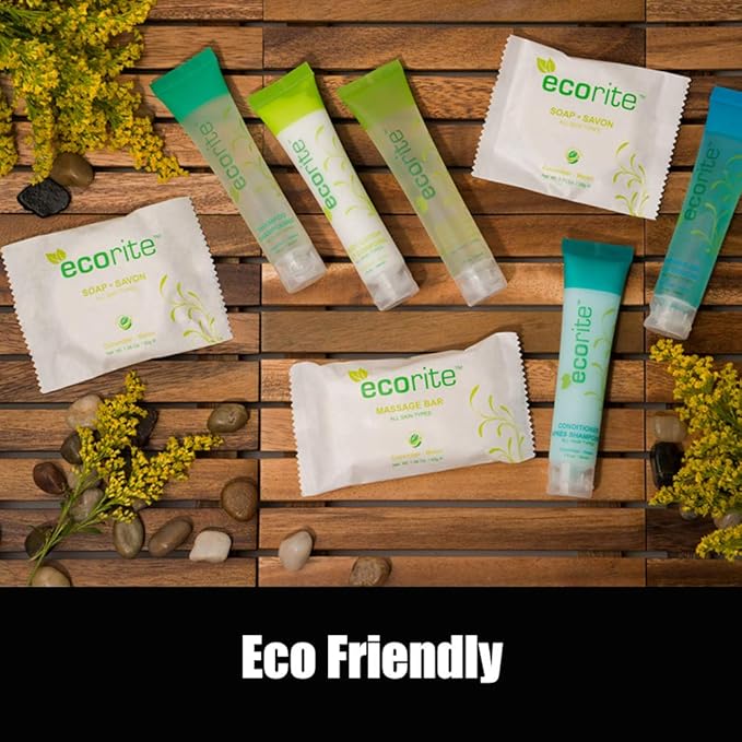 Hand and Body Lotion with Cucumber-Melon Fragrance, Travel Size Hotel Amenities Biodegradable/Recyclable Tube, 1 fl oz/30 ml, Pack of 288