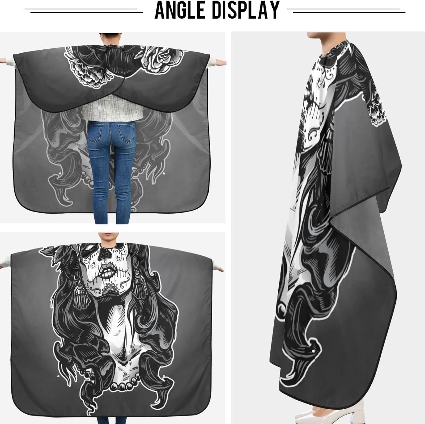 Stylish Barbershop Salon Barber Cape Haircut Cape Salon Apron Unisex Hair Cutting Apron for Men Women