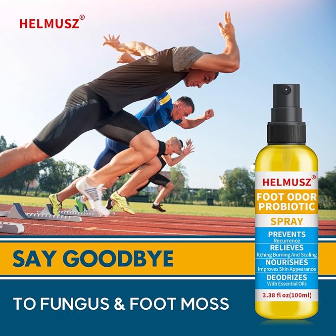 Athletes Foot Treatment, Natural Herbal Athletes Foot Spray for Most Athlete's Foot and Treat Symptoms of Molting, Blisters, Itching and Odor. (2Pcs, Fresh)