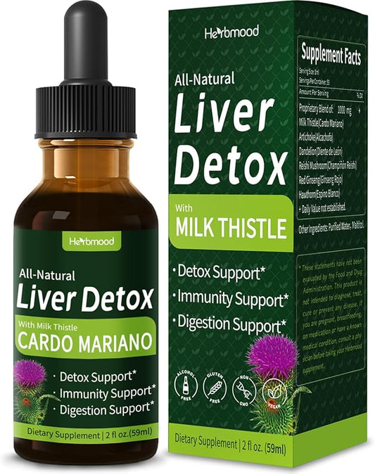 Milk Thistle Liver Detox Drops 2oz