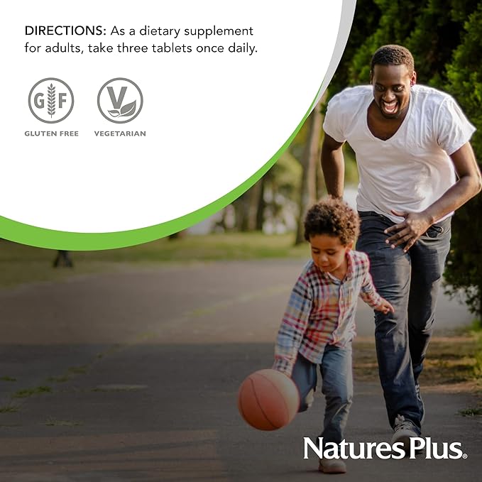 Natures Plus AgeLoss First Day Healthy Immune Response - 90 Tablets - Vegetarian, Gluten Free - 30 Servings
