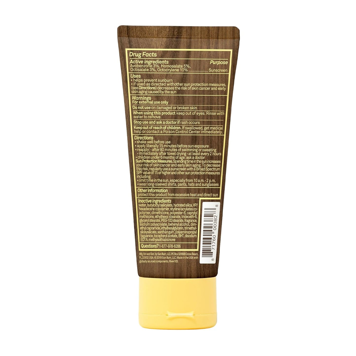 Sun Bum Original SPF 30 Sunscreen Lotion | Vegan and Hawaii 104 Act Compliant (Octinoxate & Oxybenzone Free) Broad Spectrum Moisturizing UVA/UVB Sunscreen with Vitamin E | 3 oz (Pack of 2)