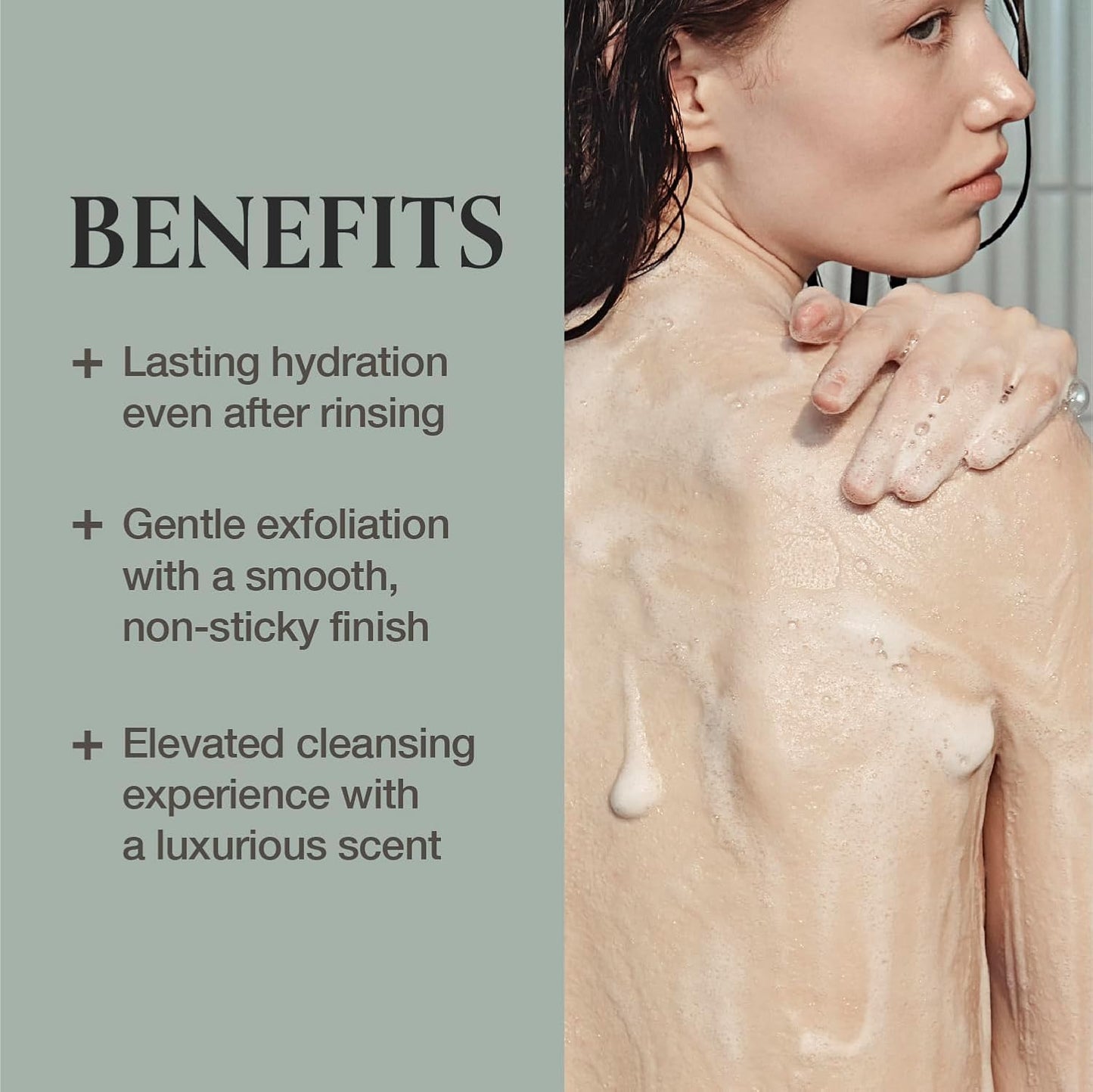 Ritual Hand & Body Wash (16.9 fl oz) - Hydrating pH-Balanced Body Cleanser with Olive Oil, 8-Complex Hyaluronic Acid, and Ceramides for Smooth and Comfortable Skin