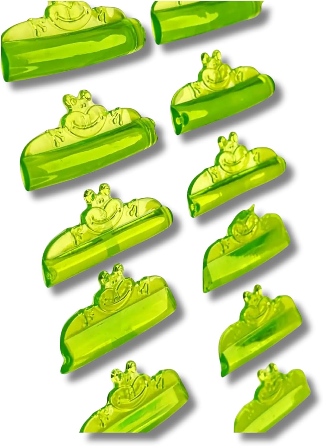 Sticky Pads for Lash Lift – Reusable Silicone Shields for Eyelash Perming, No Glue Needed, Self-Adhesive Curling Pads for Lash Lifting & Brow Lamination (Green Frog – 6 Pairs)