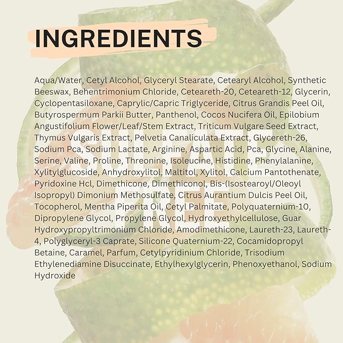 Cocoon Pomelo Essential Oil Hair Mask with Xylishine & Amino Acid | Sulfate Free Vegan Treatment to Soften, Reduce Loss & Volumize Hair Growth | for Thinning, Damaged & Breakage Hair 6.76 fl oz