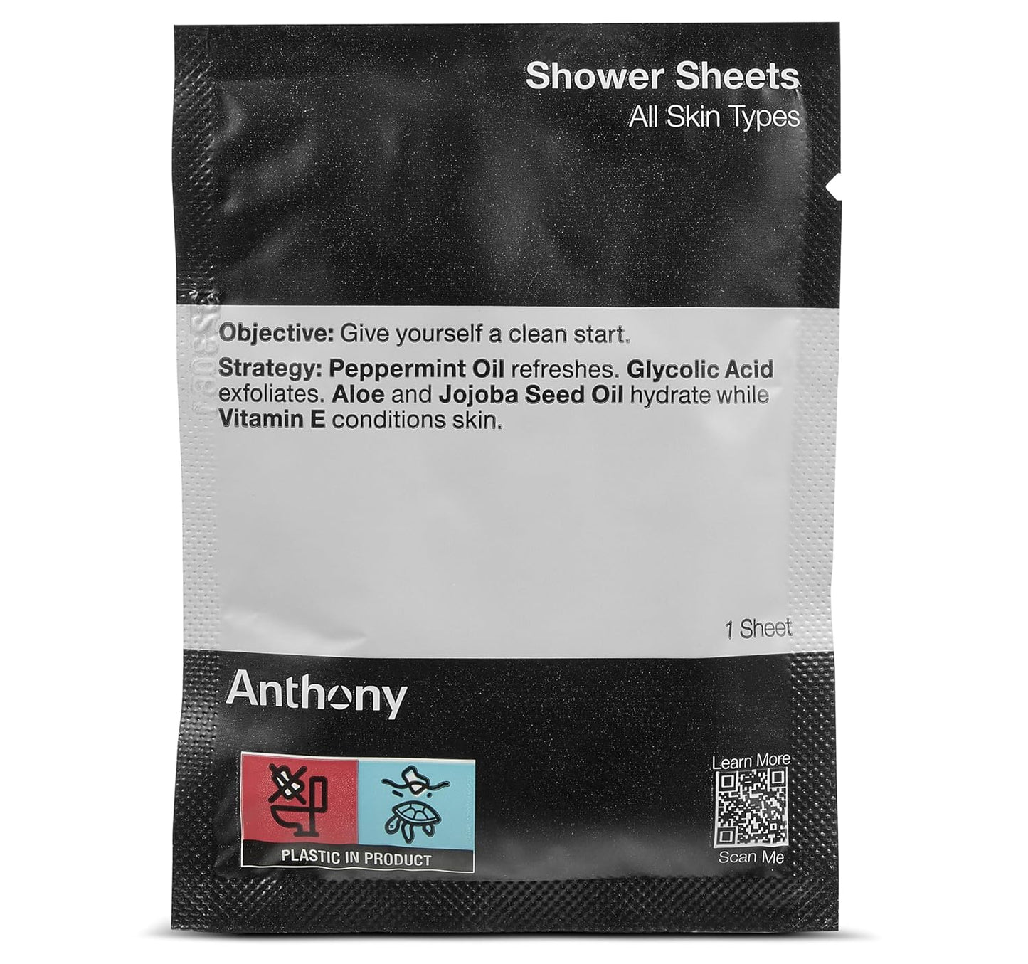 Anthony Body Wipes for Adults Bathing, Post Workout, & A Must Have Camping Personal Care Product – Travel Shower Wipes No Rinse Body Wash – Disposable Wash Cloth Towelettes 48 9”x12.5”