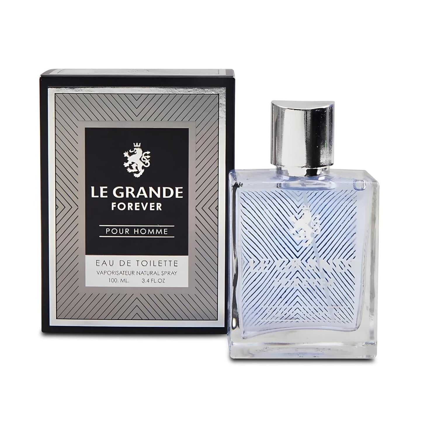 Men's Cologne Le Grande Forever- Eau De Toilette Spray Perfume Fresh Scent 3.4 Fl Oz Daily Used