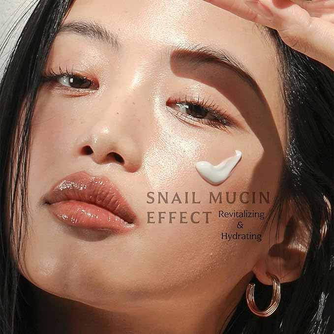 MIZON Black Snail All In One Cream Intensive Korean Skin Care Facial Moisturizing Snail Mucin Extract Travel Size (1.18 fl oz)