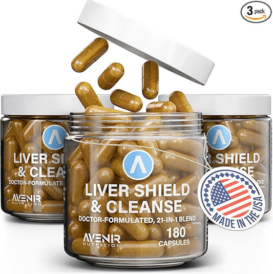 Liver Shield & Cleanse 180 Capsules