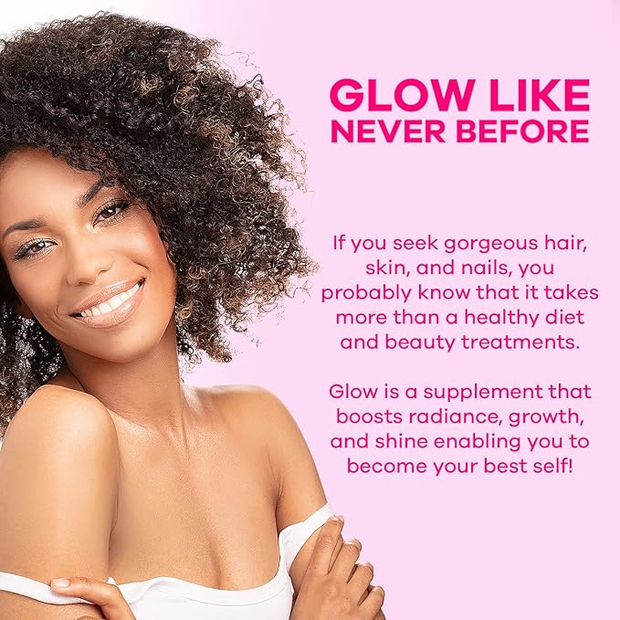 GoBiotix Hair Skin and Nails Vitamin Supplement - Biotin Pills with Hyaluronic Acid, Folate, Iron, Magnesium, and Zinc - Collagen Production, Hair Growth