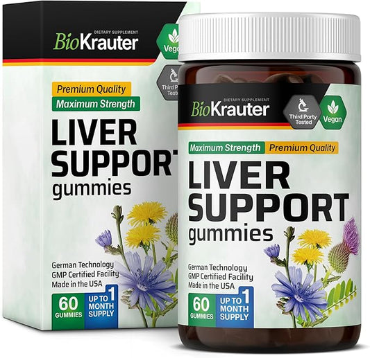 Liver Support Gummies 80% Silymarine 60 Vegan