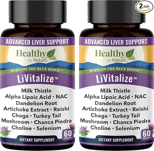 28-in-1 Advanced Liver Support with Milk (2 Pack)