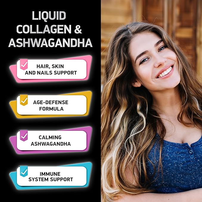 Liquid Collagen & Ashwagandha and Dental Probiotics Beauty and Oral Health Bundle