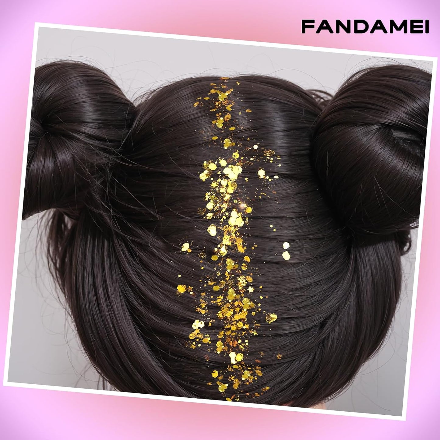 FANDAMEI Body Glitter Gel- 6 Color Glitter Makeup Face Paint for Body&Face&Hair, Rave Festival Mermaid Halloween Concert, Hair Glitter for Kids & Women