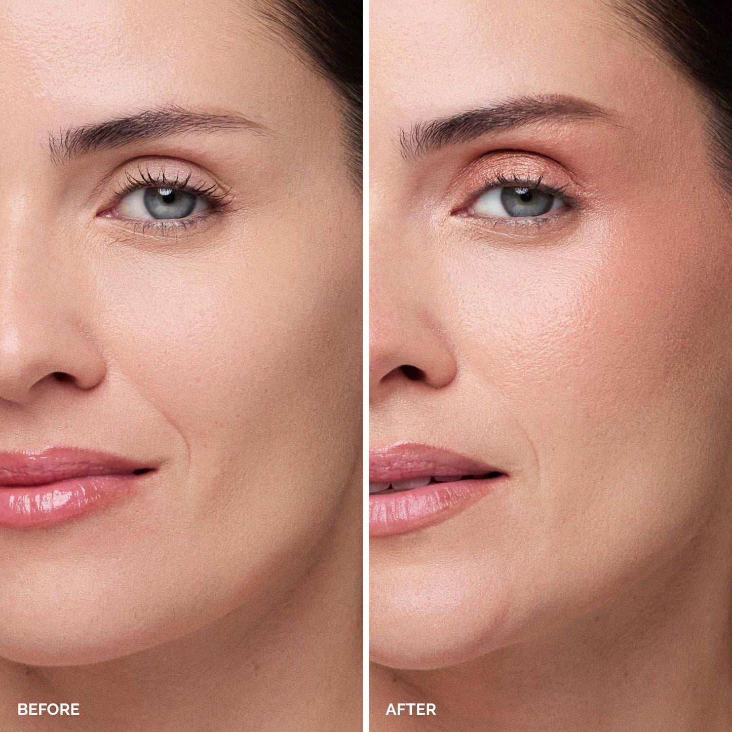 OFIR Pivot Powder | Multi-Use Glow Hydrating Highlight Blush Face Powder | Vegan Formula, Lightweight Buildable Texture | Crease-Free Compact Blush Highlighter | Sunset Spark - Warm Copper | 0.24 OZ