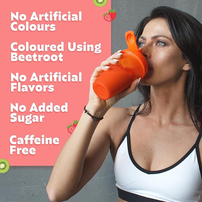 Electrolytes + Enhanced Collagen Zero Sugar Powder with Vitamin C - Muscle Recovery & Hydration Support - 30 Servings - Supports Immune & Joint Health