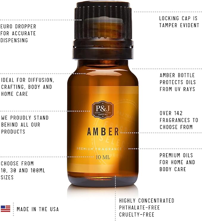 P&J Trading Fragrance Oil Winter Set | Candle Scents for Candle Making, Freshie Scents, Soap Making Supplies, Diffuser Oil Scents