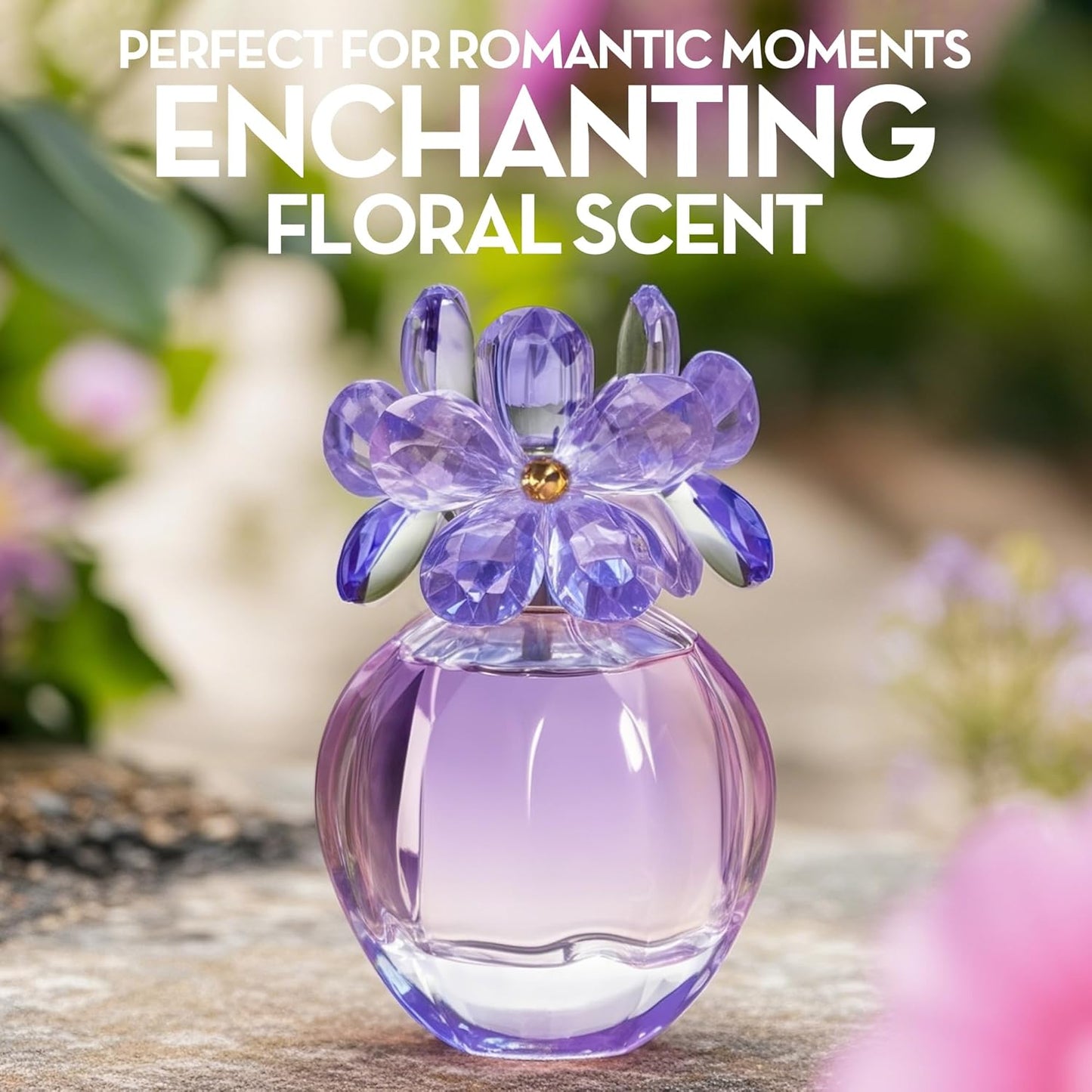 Women's Perfume Set - 2 Pack Eau de Parfum Spray 3.4 Oz Each | Floral Jasmine & Sweet Vanilla with Bergamot & Woody Notes | Long Lasting Original Scent Gift Set for Women (MilaWR&Daicy Blue)