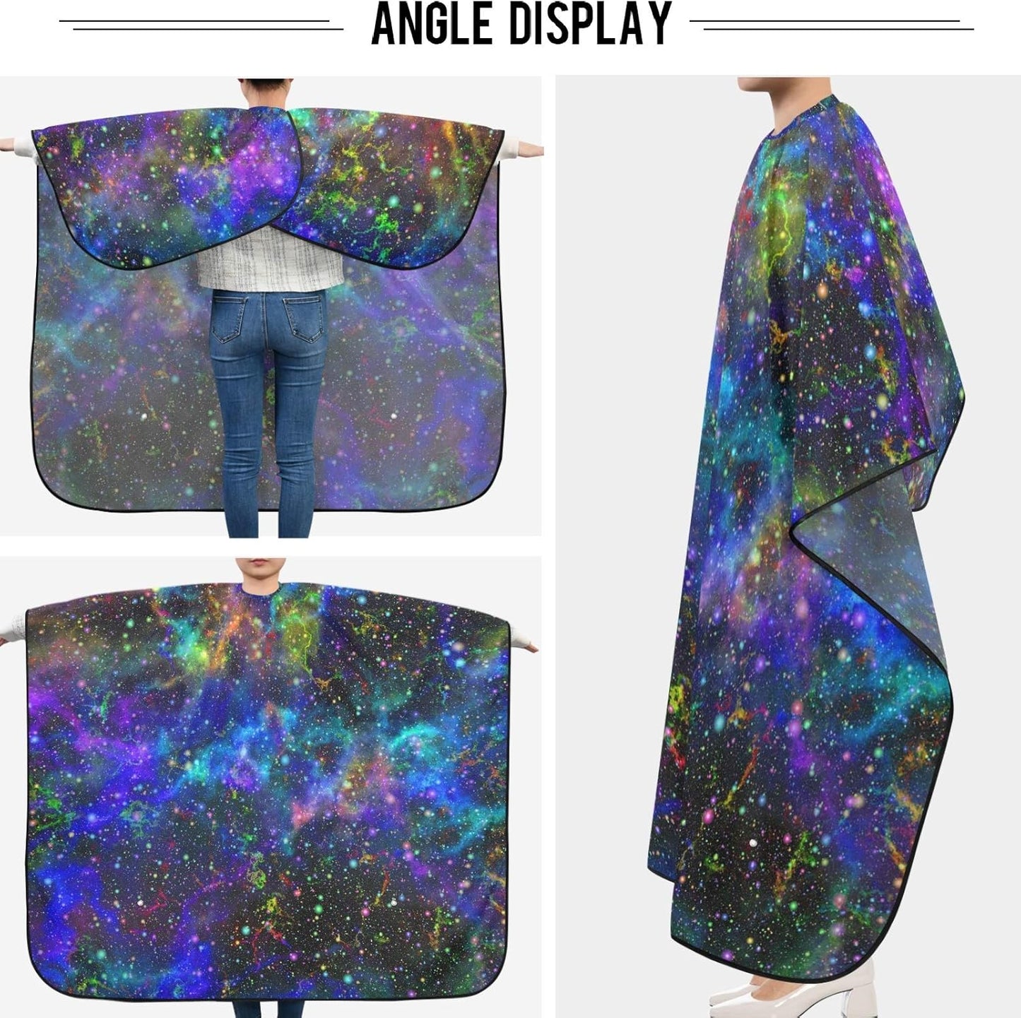 Stylish Barbershop Salon Barber Cape Haircut Cape Salon Apron Unisex Hair Cutting Apron for Men Women