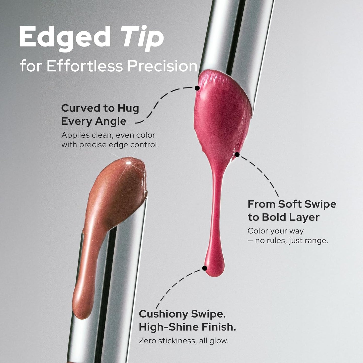 Unseen Balloon Tint, 6 Colors Set for All Skin Types. Buildable Color, Long Lasting Glossy Lip Stains, Lightweight Lip Gloss Make up (GEEK, 1 Oz)