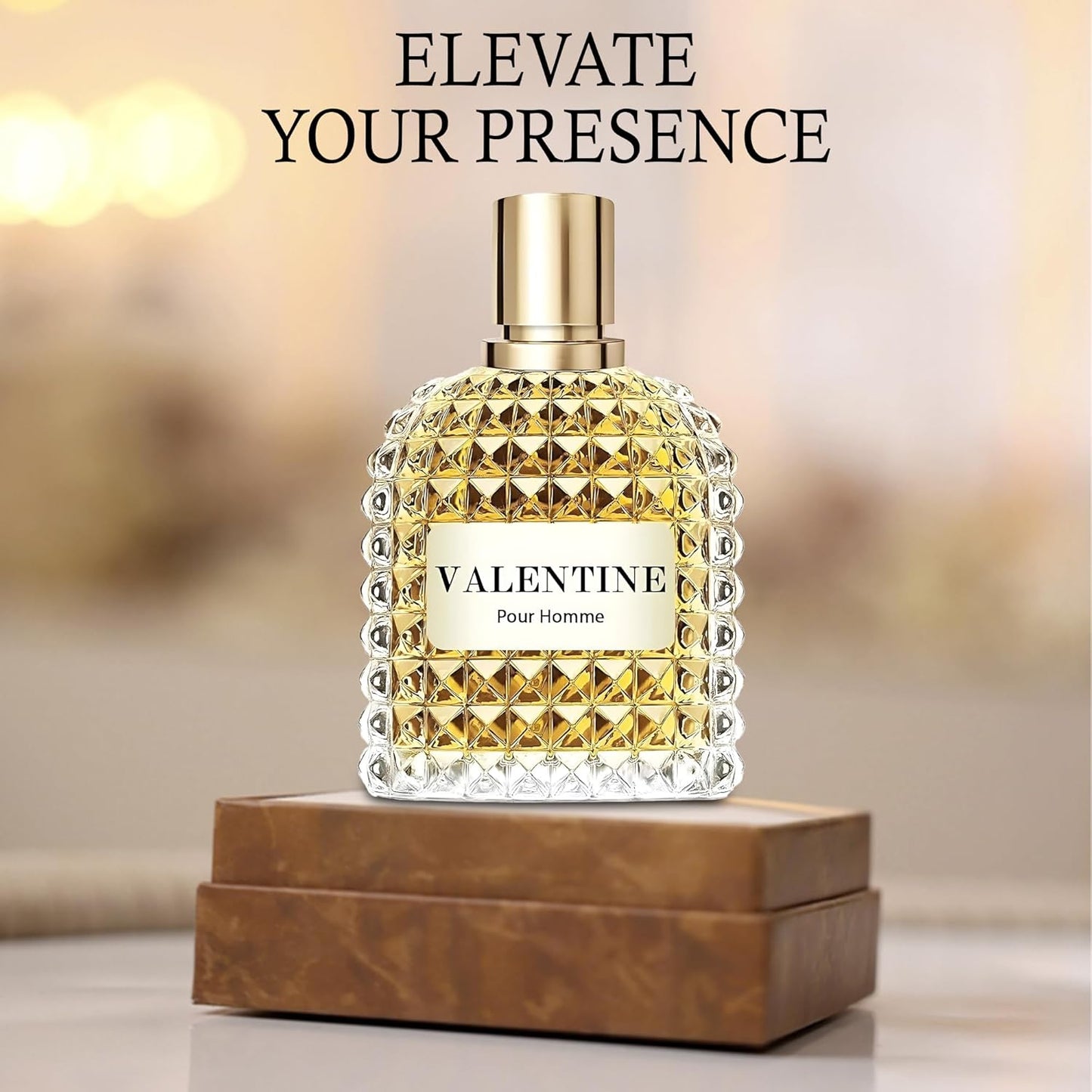 3Pack Men Colognes Gift Set Valentine Series Eau De Parfume Spray with Woody Floral & Fruity Scent Perfume Gift Set Day to Night Luxury Long Lasting Fragrances