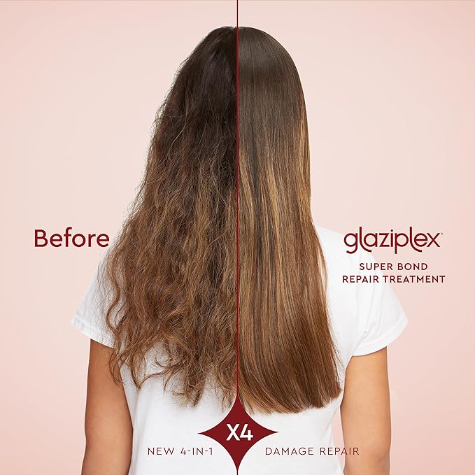glaze Glaziplex Super Bond Treatment – Deep Conditioning Hair Mask Repairs, Strengthens, Protects in Just 4 minutes – 4oz/120ml