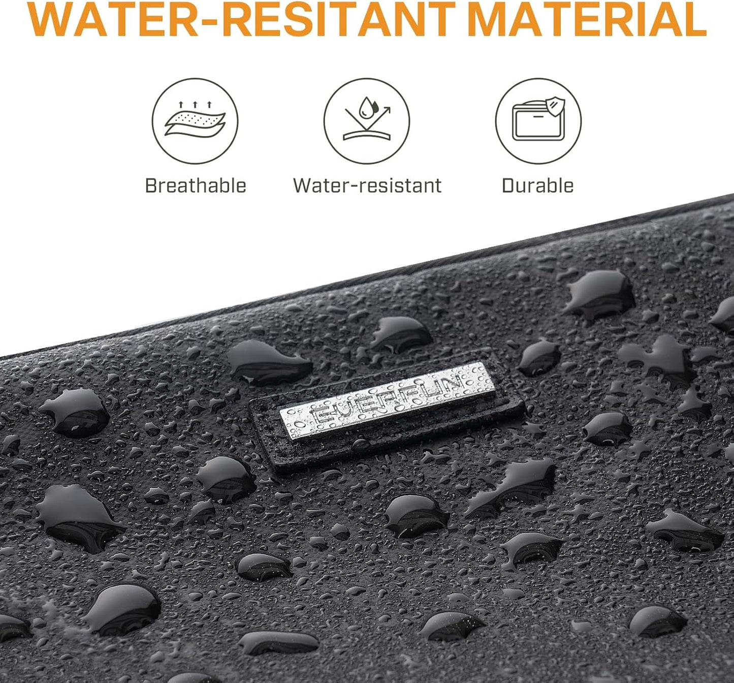 Everfun Compact Toiletry Bag for Men and Women Traveling, Wide Open Shaving Dopp Kit, Water Resistant Makeup Organizer Hygiene Bag with Wet Dry Compartment - Black, Medium